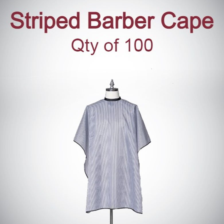 Striped Barber Cape